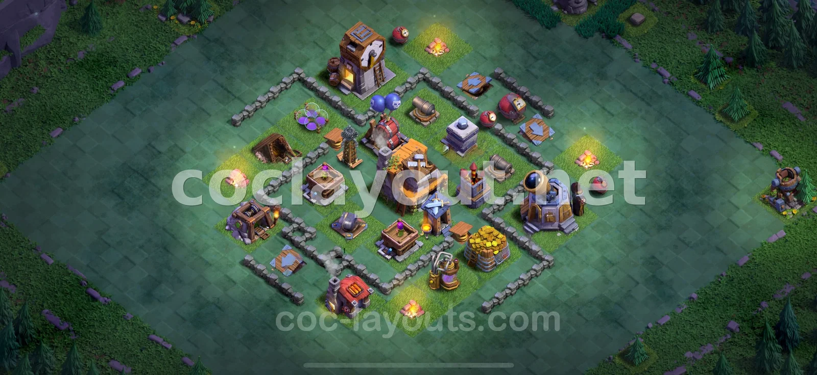 Disseny de base híbrida BH4 eficient – previsualització del disseny BH4