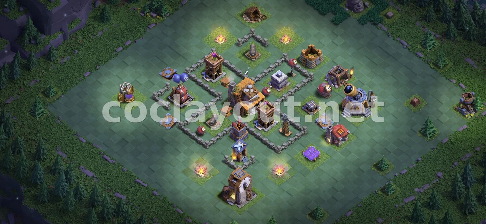 Disseny de base híbrida BH4 efectiu – previsualització del disseny BH4