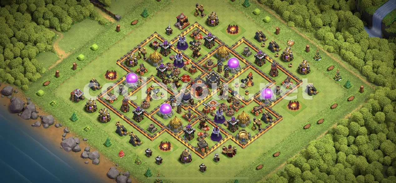 TH10 Efficient Farming Base Layout – TH10 layout preview