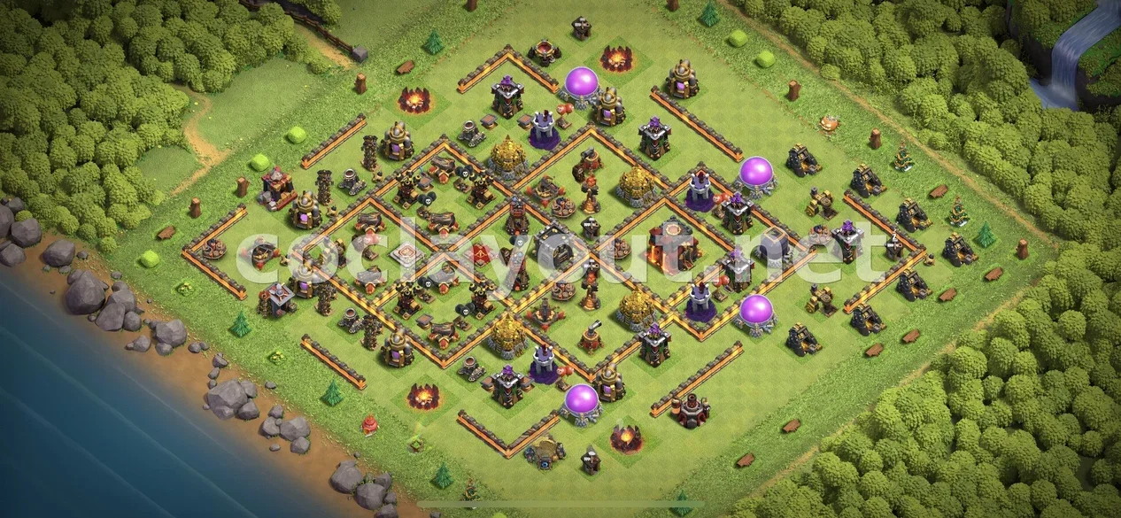 TH10 Farming Base Layout – TH10 layout preview
