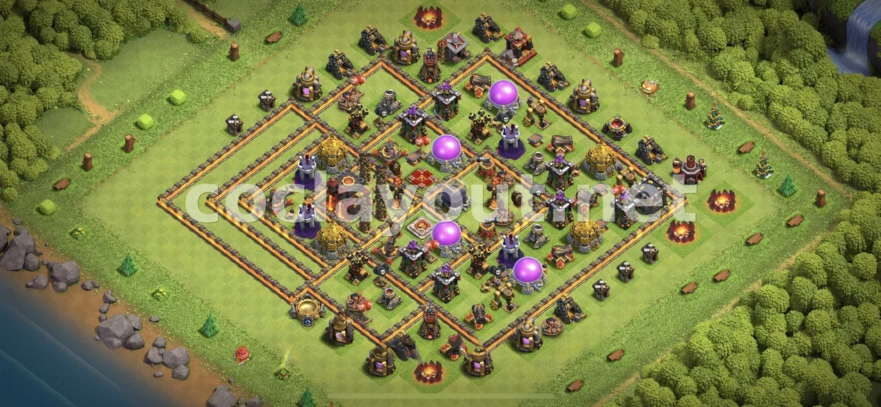 TH10 Farming Base Layout #78 – TH10 layout preview