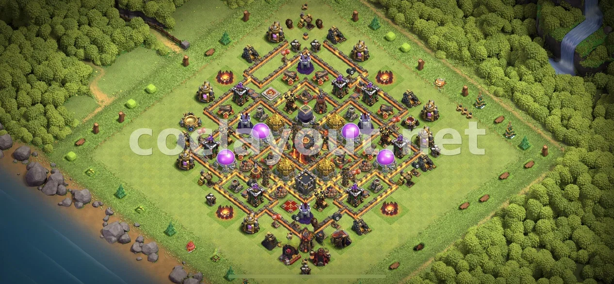Effective TH10 Farming Base – TH10 layout preview
