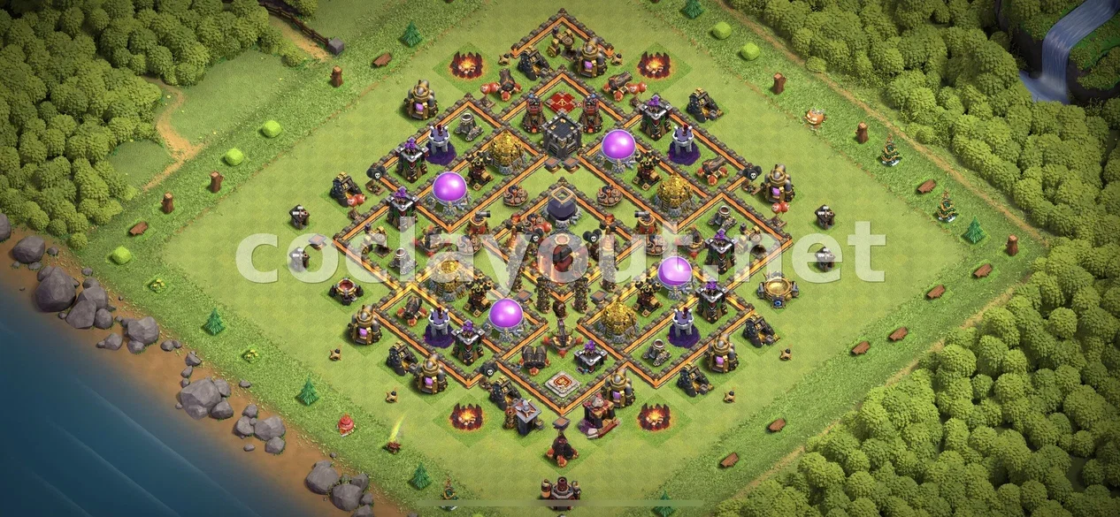 Effective TH10 Farming Base Layout – TH10 layout preview