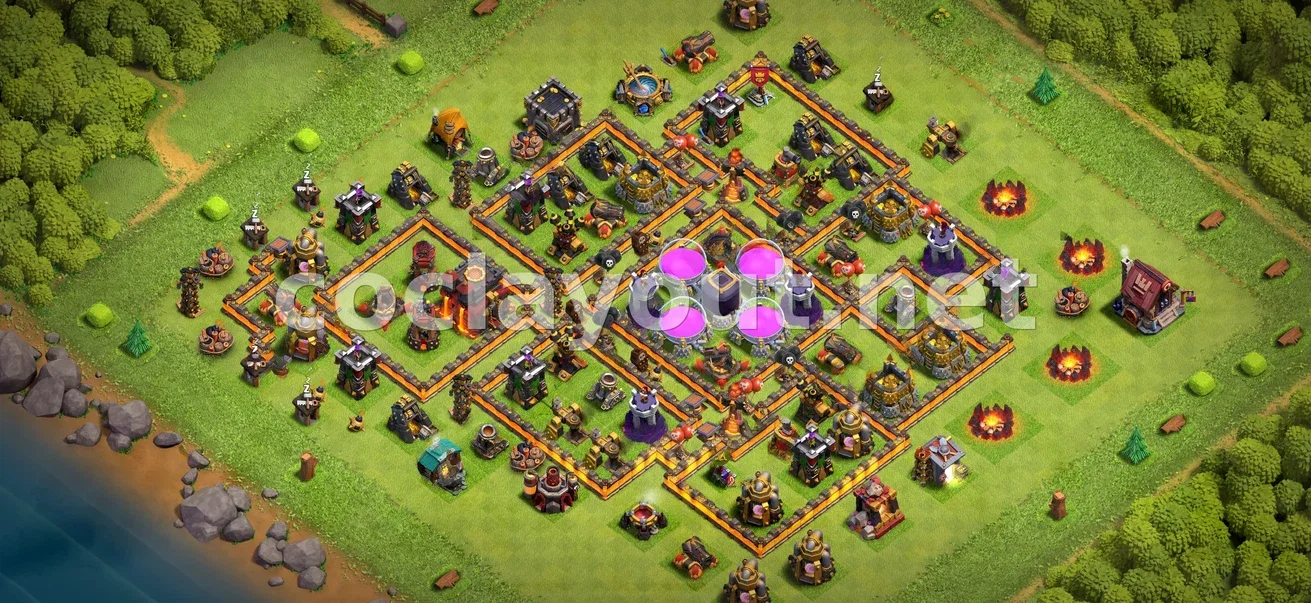 TH10 Farming Base Layout – TH10 layout preview