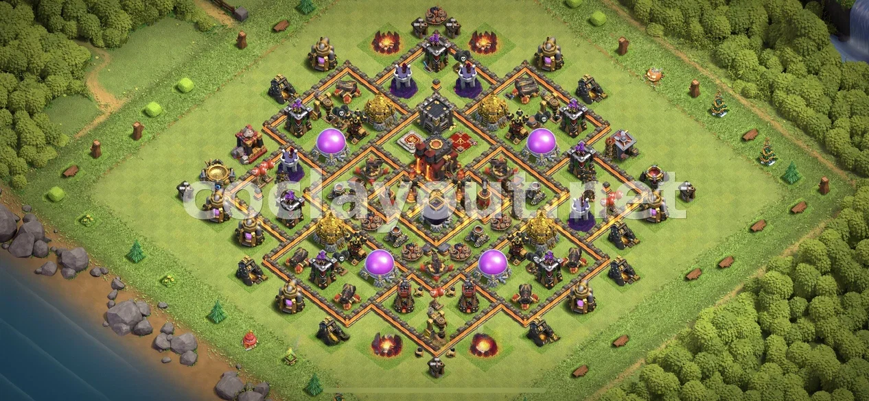 TH10 Farming Base Layout Strategy – TH10 layout preview