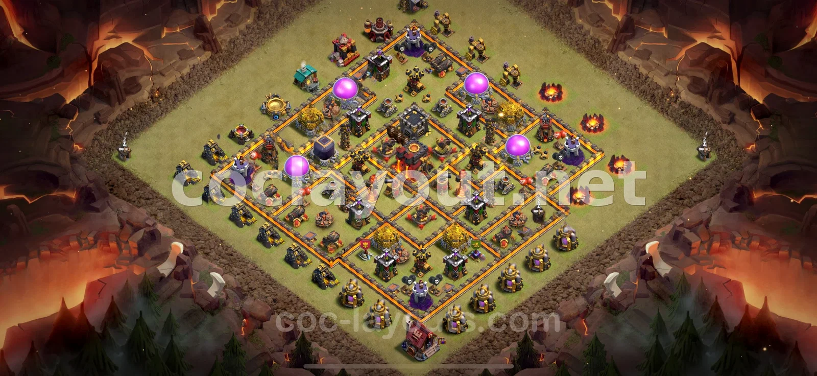 Diseño de Guerra Estratégico TH10 – vista previa del diseño TH10