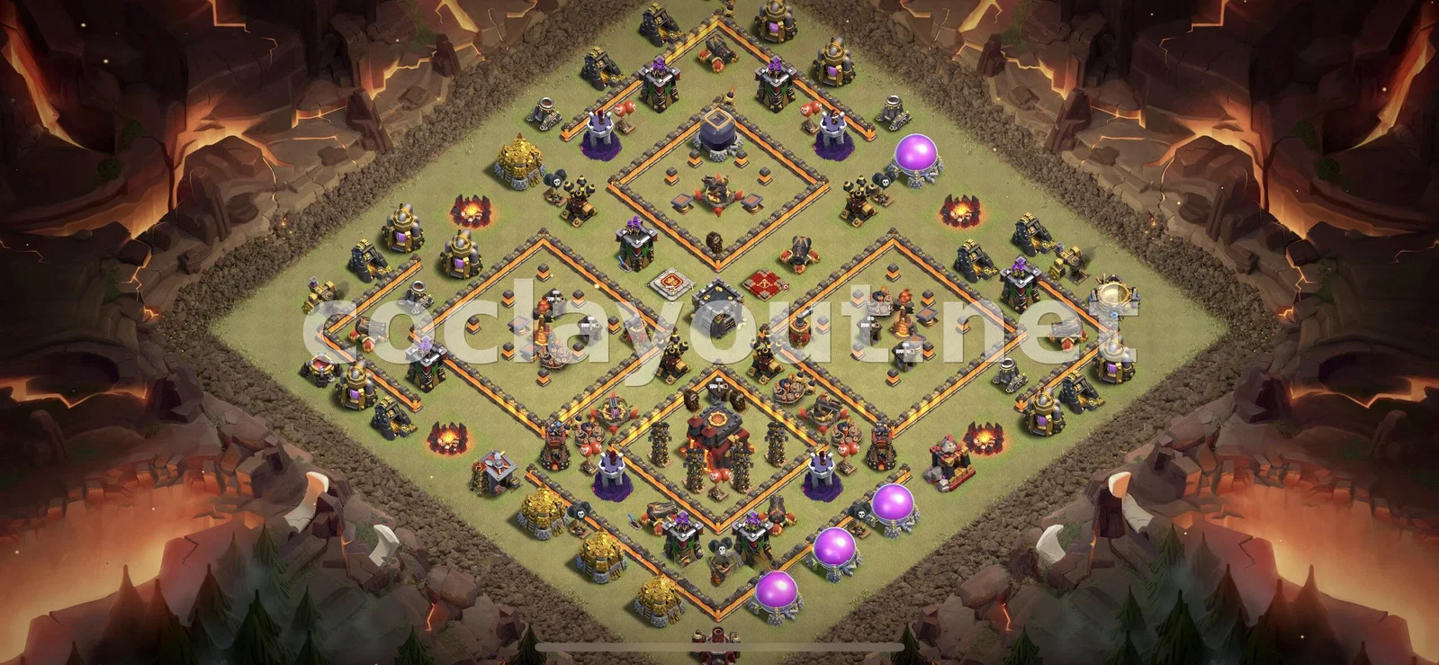 Optimisez votre base de guerre TH10 efficacement – aperçu du plan TH10
