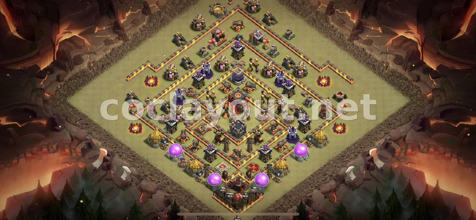 Stratégie de base de guerre TH10 de défense – aperçu du plan TH10