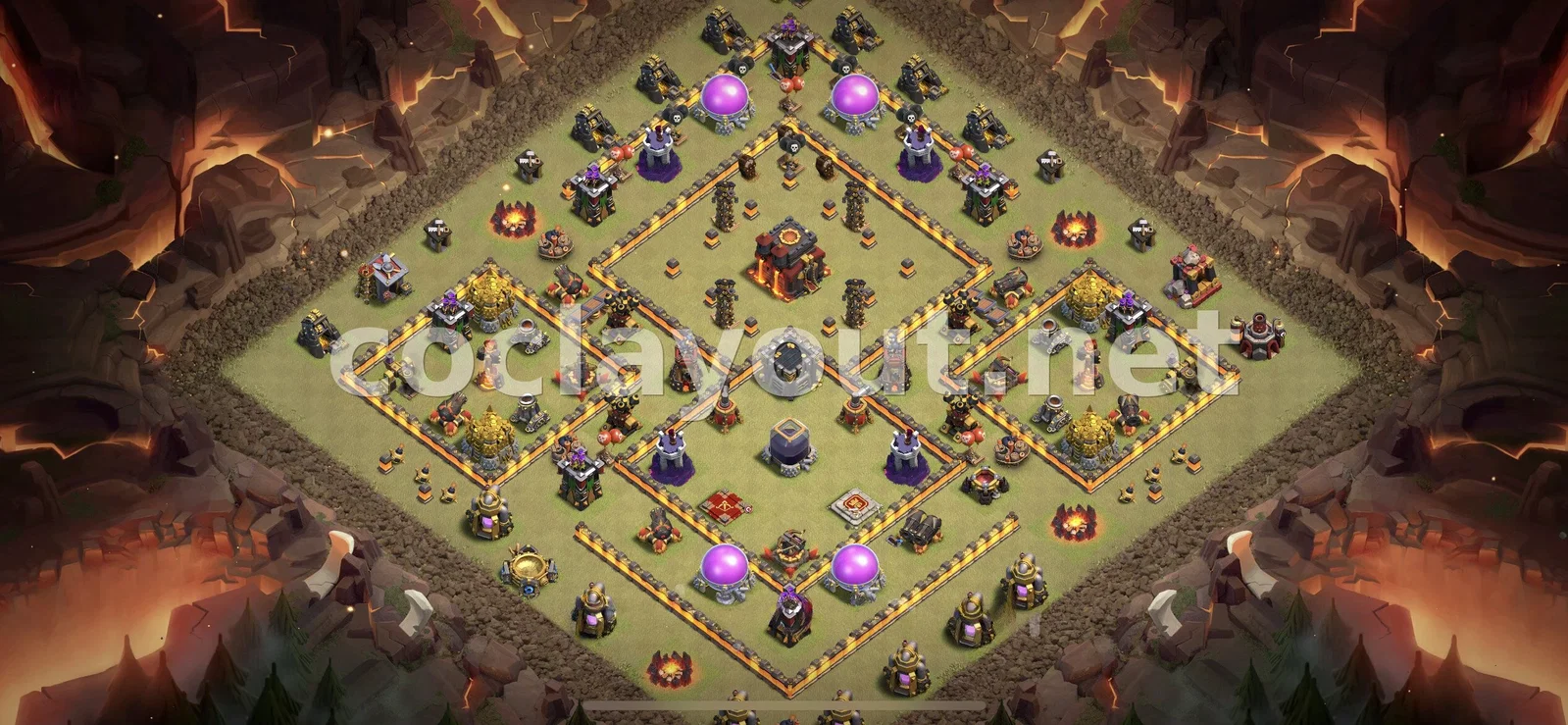 Aprovecha el Diseño de Guerra TH10 para Ganar – vista previa del diseño TH10