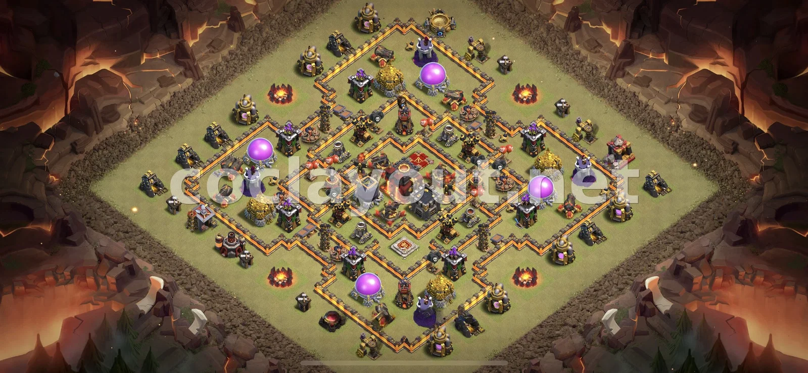 Estrategia de Diseño de Guerra TH10 – vista previa del diseño TH10