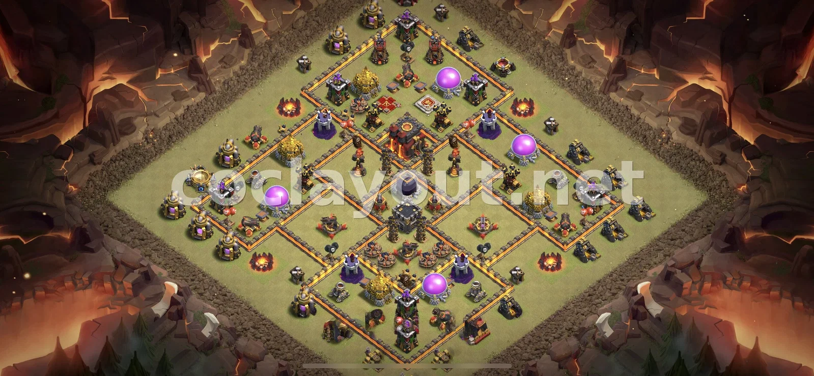 Diseño de Guerra Estratégico TH10 – vista previa del diseño TH10
