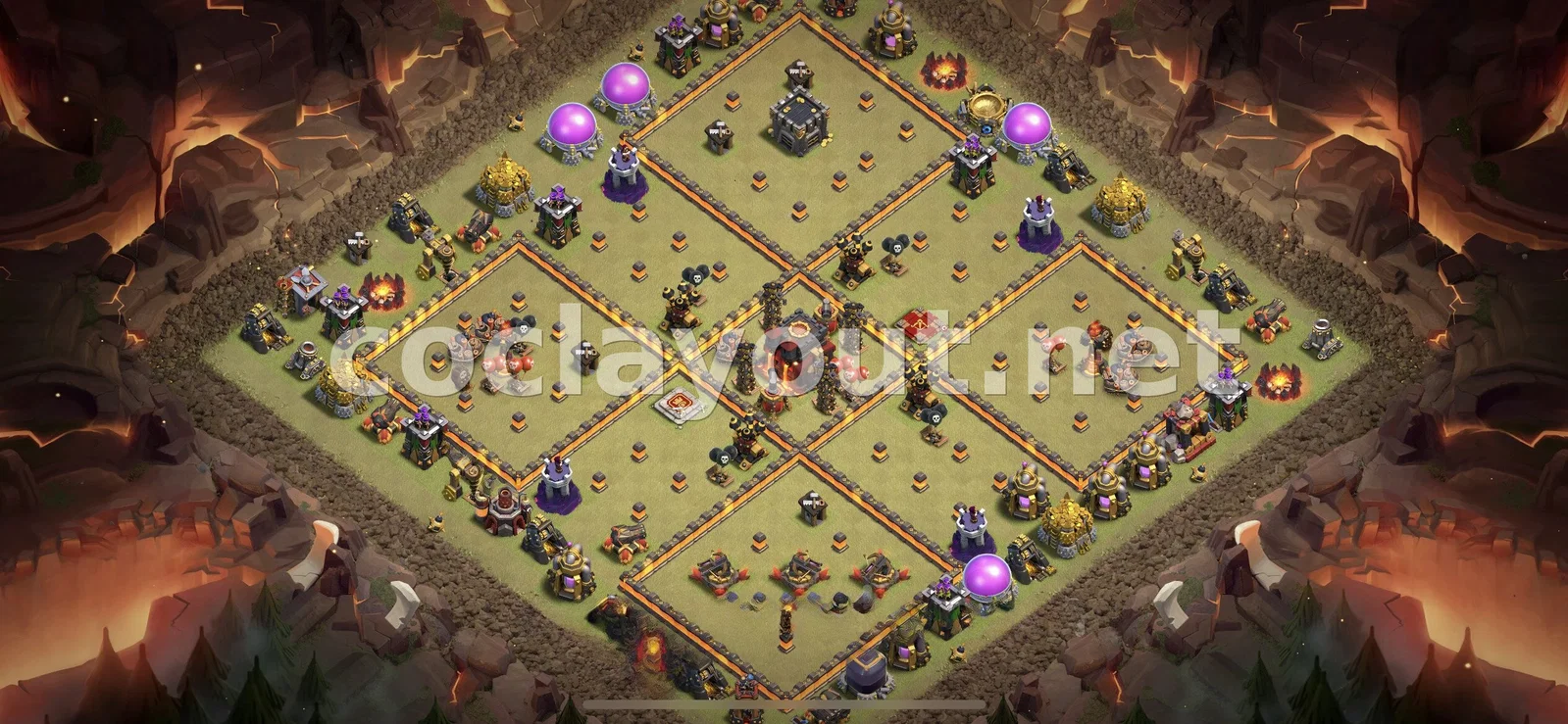 Diseño de Guerra Estratégico TH10 – vista previa del diseño TH10