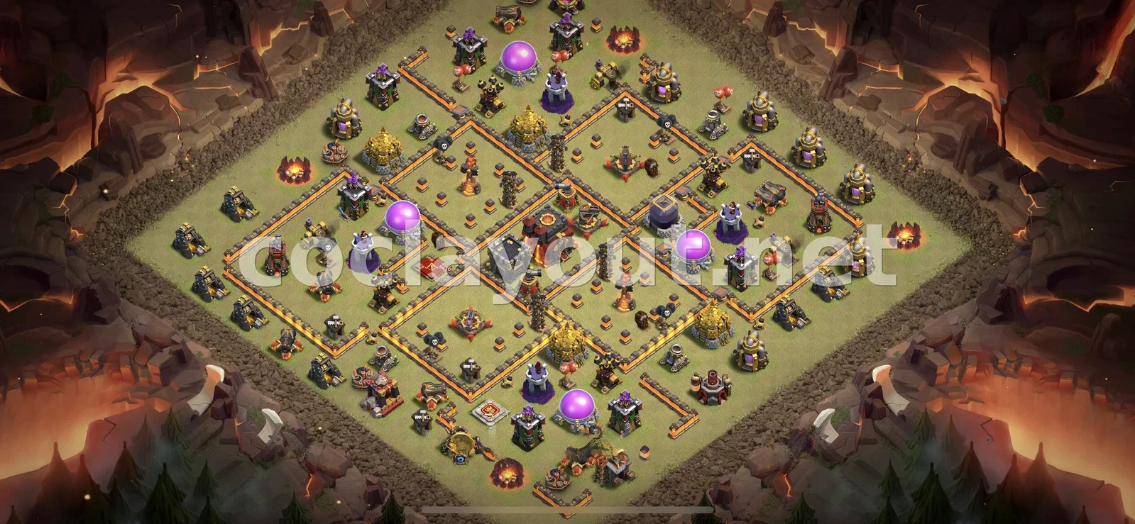Diseño de Guerra Estratégico TH10 – vista previa del diseño TH10
