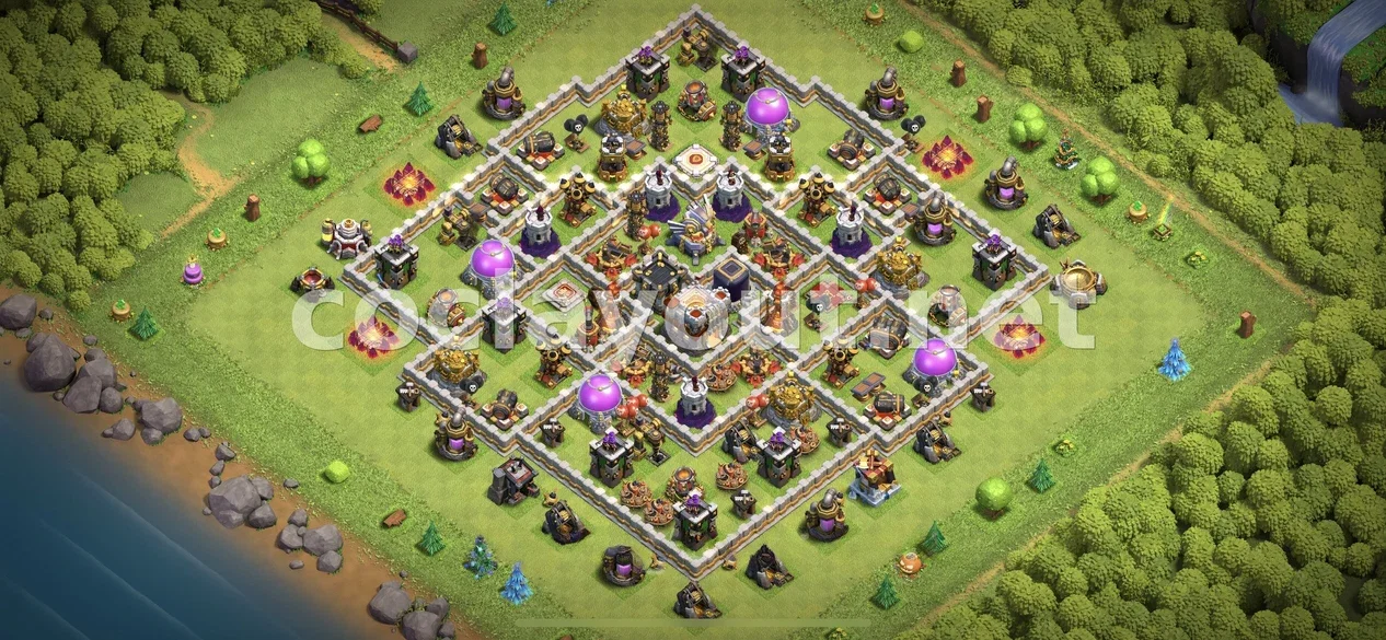Diseño de Farming Eficaz para TH11 – vista previa del diseño TH11