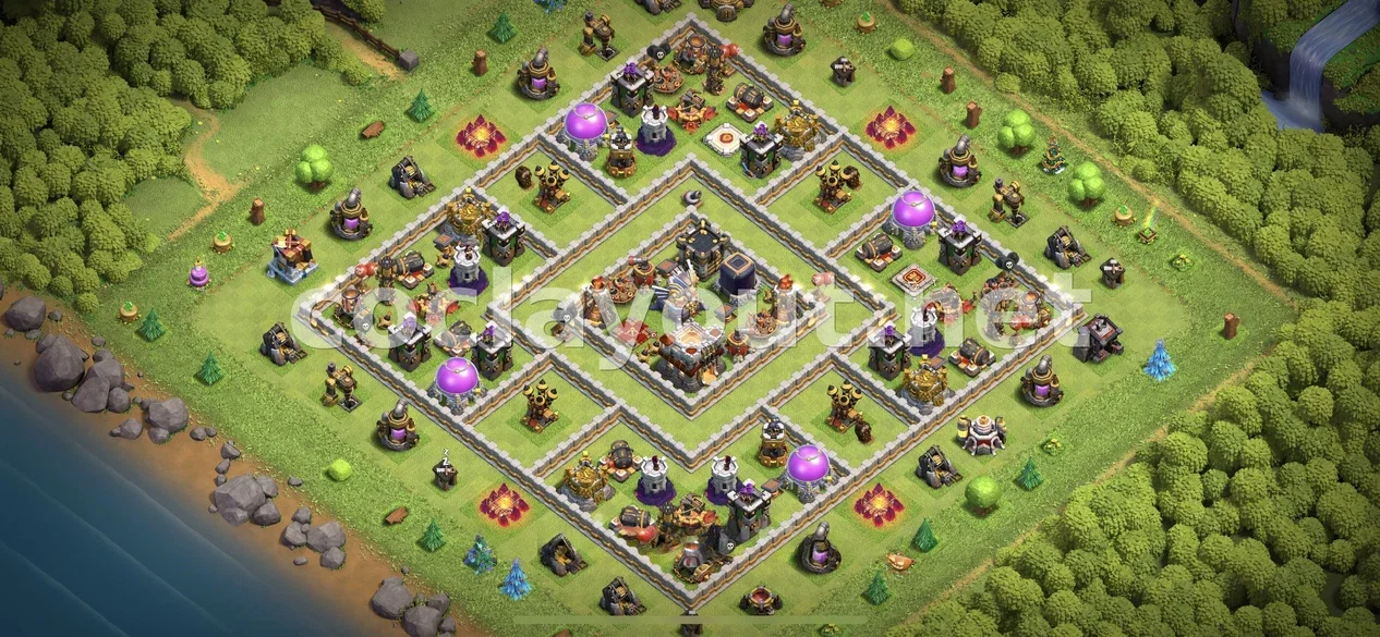Diseño de Farming Eficaz TH11 – vista previa del diseño TH11