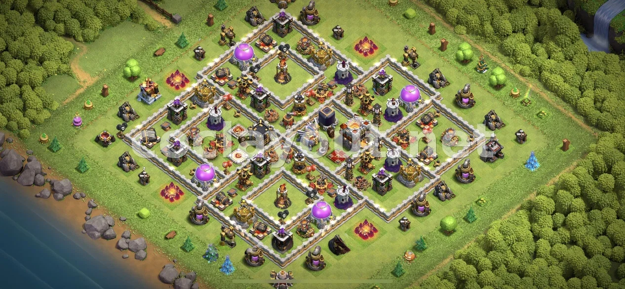 Estrategia de diseño de farming TH11 eficiente – vista previa del diseño TH11