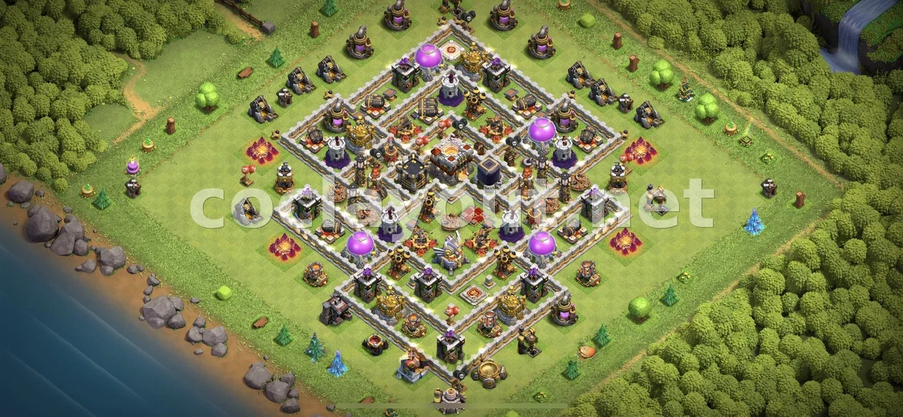 Estrategia de Diseño de Farming TH11 – vista previa del diseño TH11