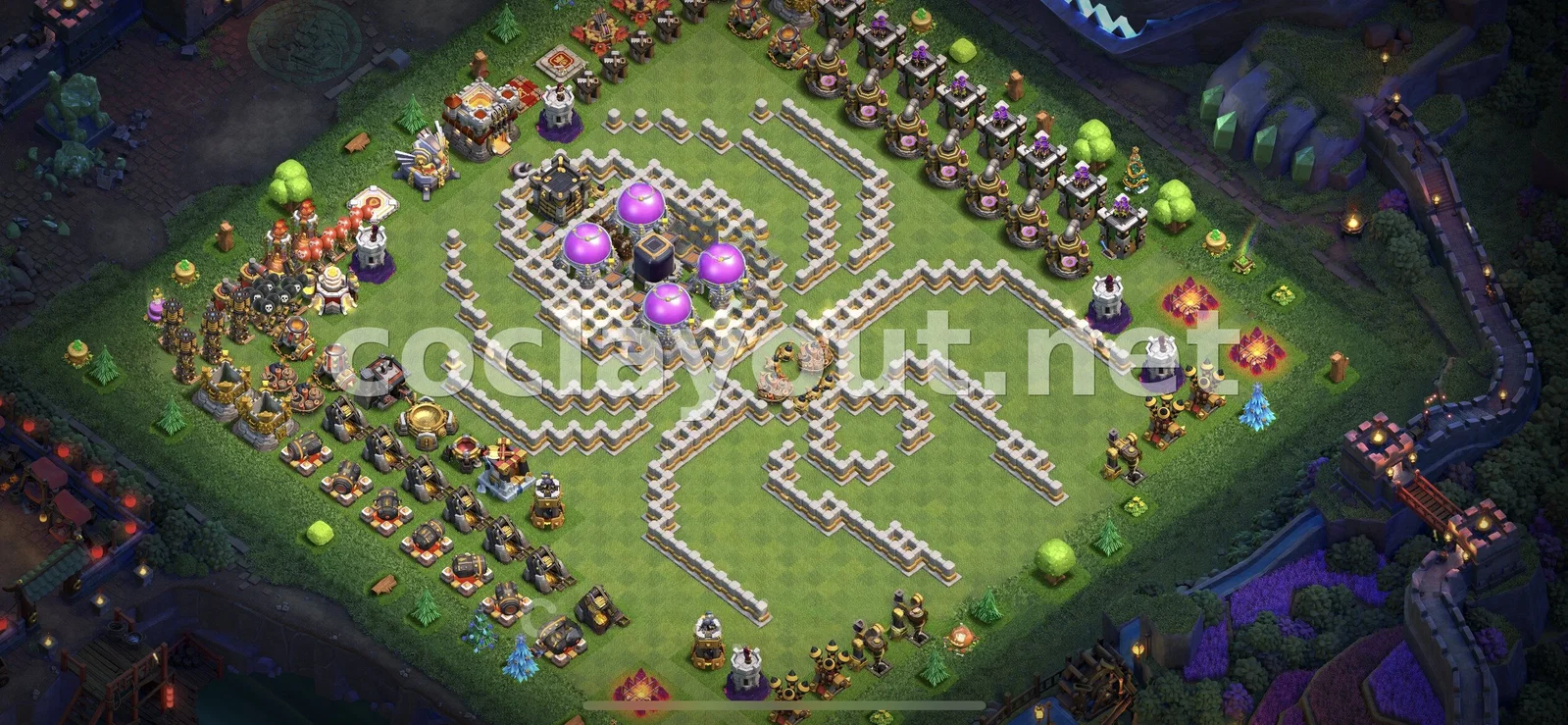 理想的TH11混合阵型 #121 – TH11 布局预览