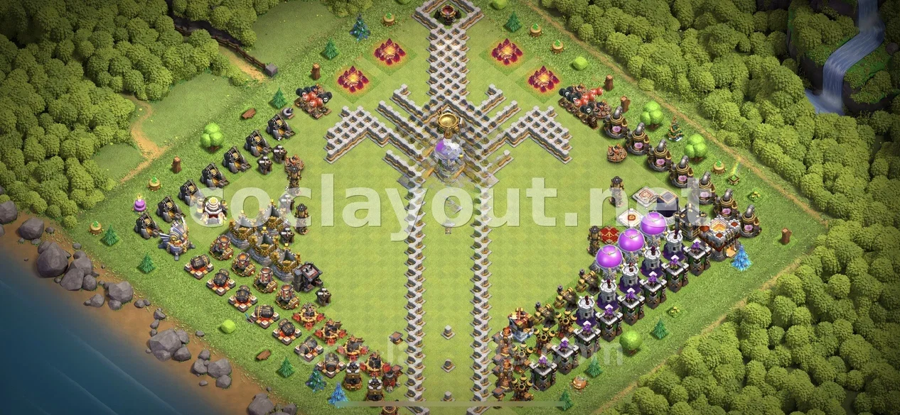 TH11 混合阵型 #120 – TH11 布局预览