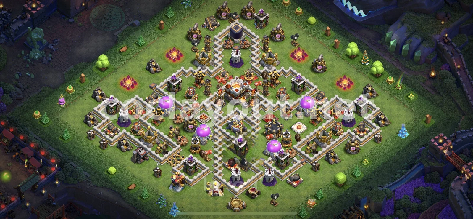 TH11 混合阵型 #129 – TH11 布局预览