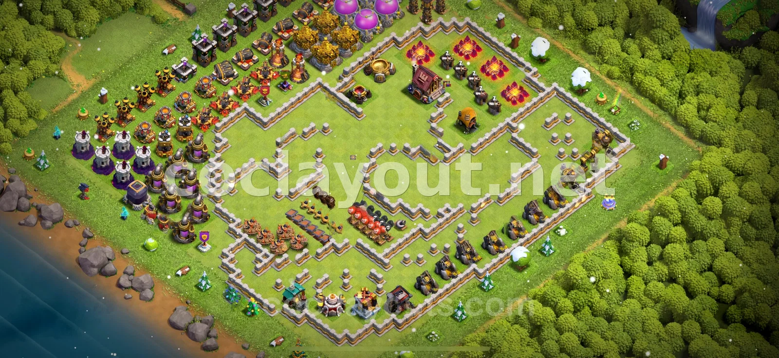 TH11 混合阵型 #39 – TH11 布局预览