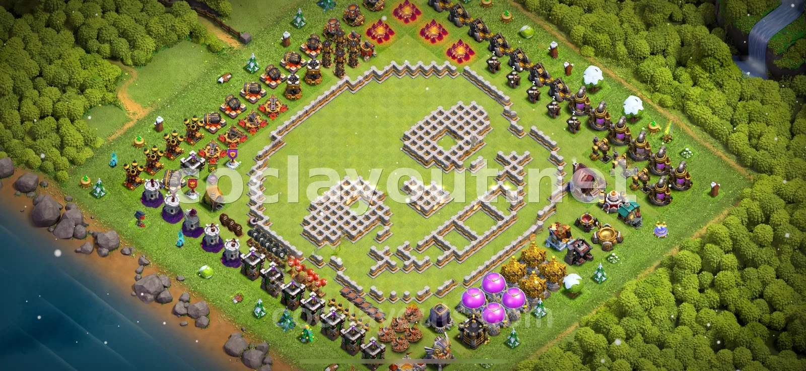 TH11 混合阵型 #34 – TH11 布局预览