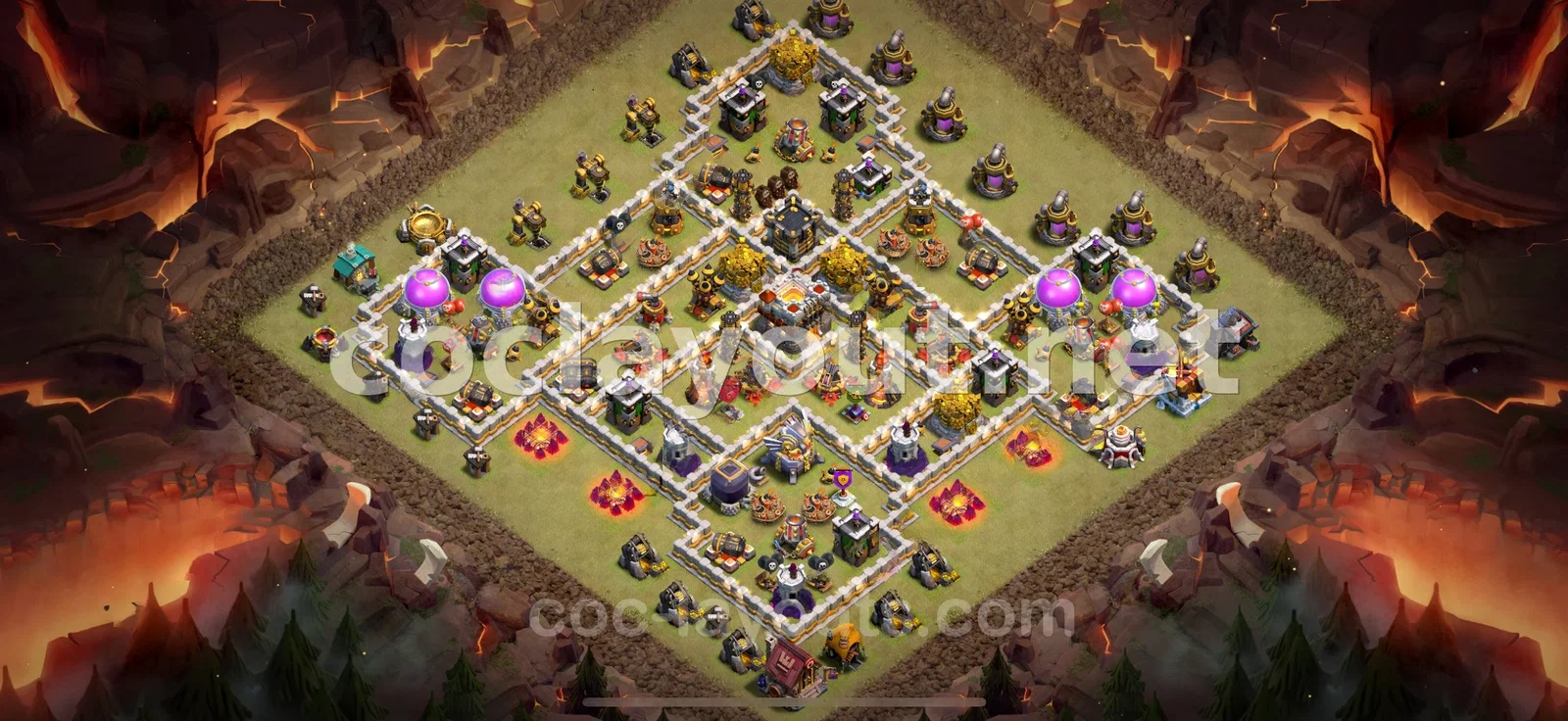 सर्वश्रेष्ठ TH11 वॉर बेस – TH11 बेस डिज़ाइन प्रीव्यू