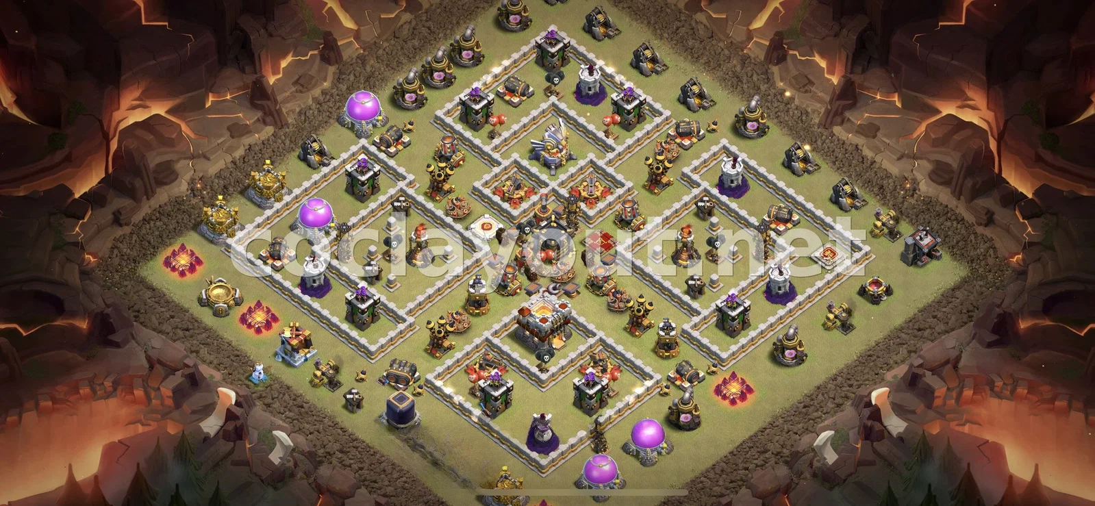 Стратегическая база для войны TH11 – превью расстановки TH11