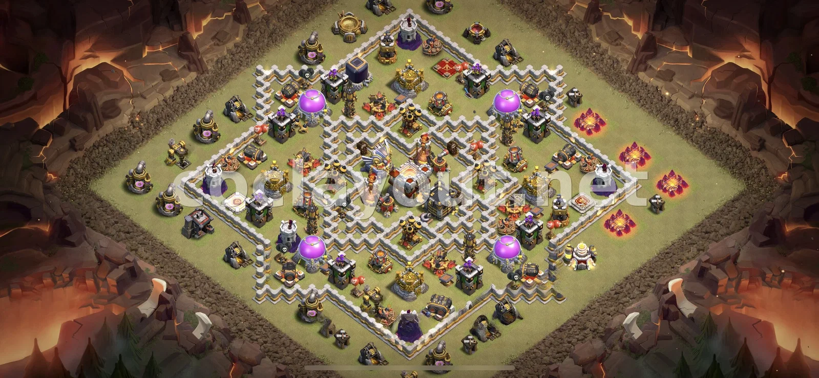 Стратегическая База для Войны TH11 – превью расстановки TH11