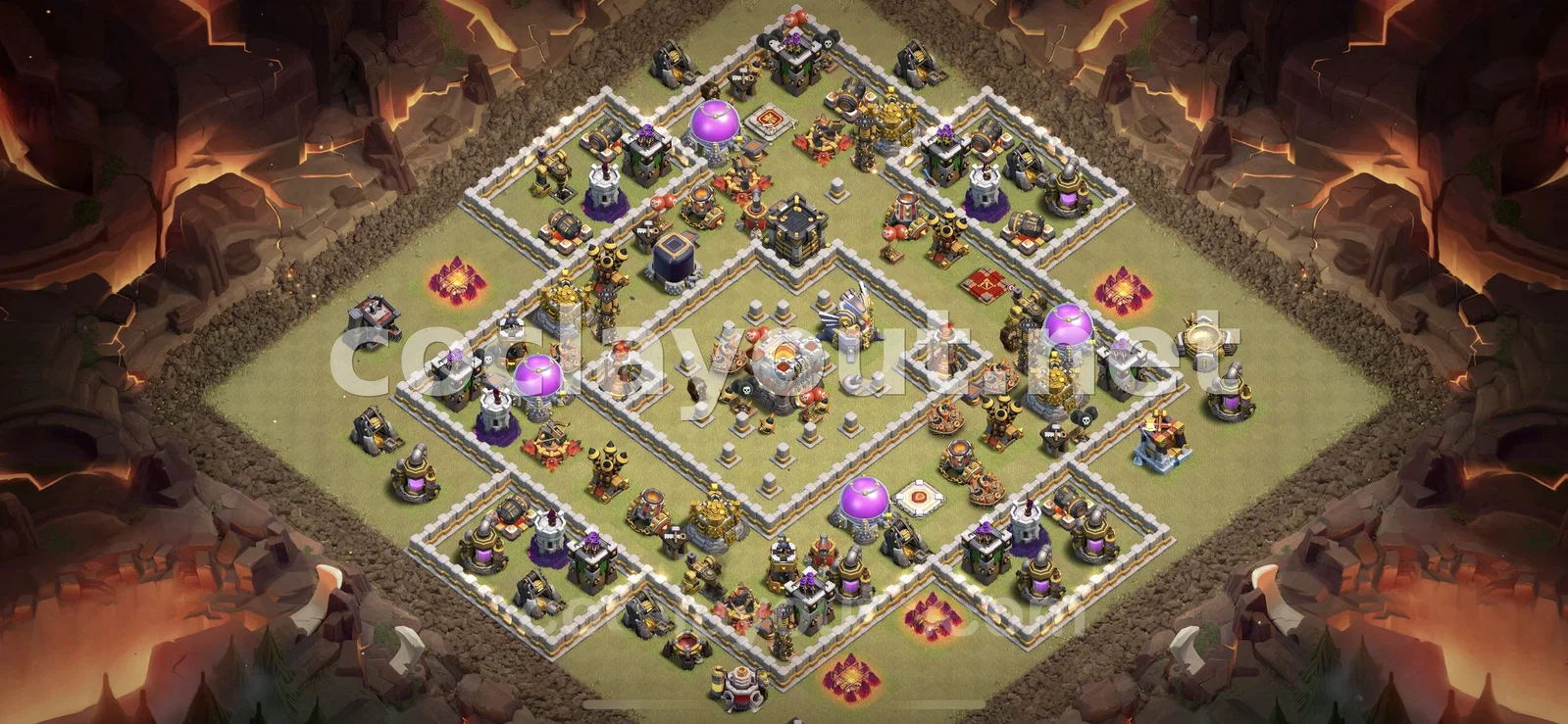 Renforcez votre base de guerre TH11 pour les Guerres de clans – aperçu du plan TH11