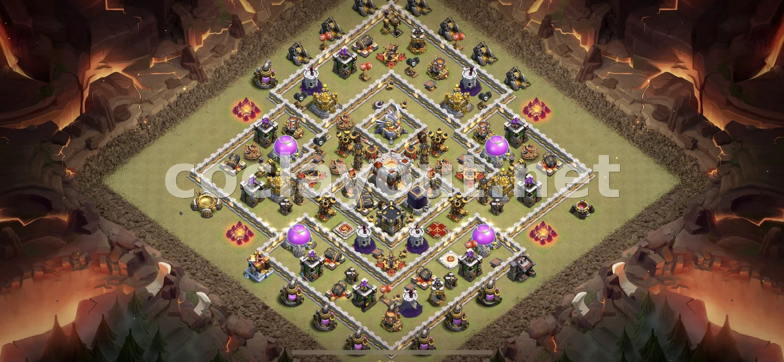 Optimisez votre Défense avec la Base de Guerre TH11 – aperçu du plan TH11