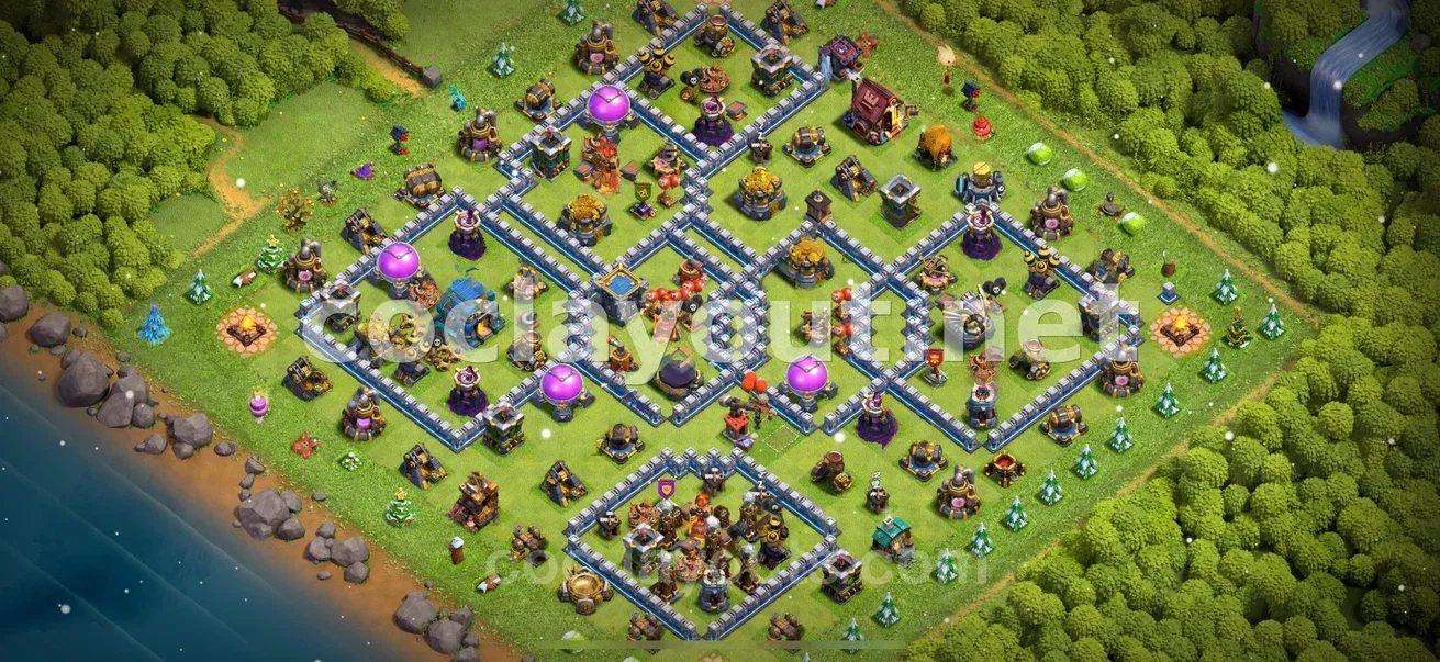 Effective Hybrid Base Design for TH12 – TH12 layout preview