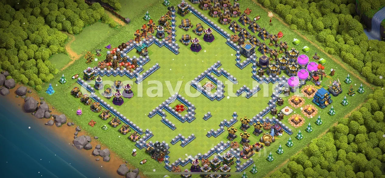 Achieve Victory with TH12 Hybrid Base – TH12 layout preview