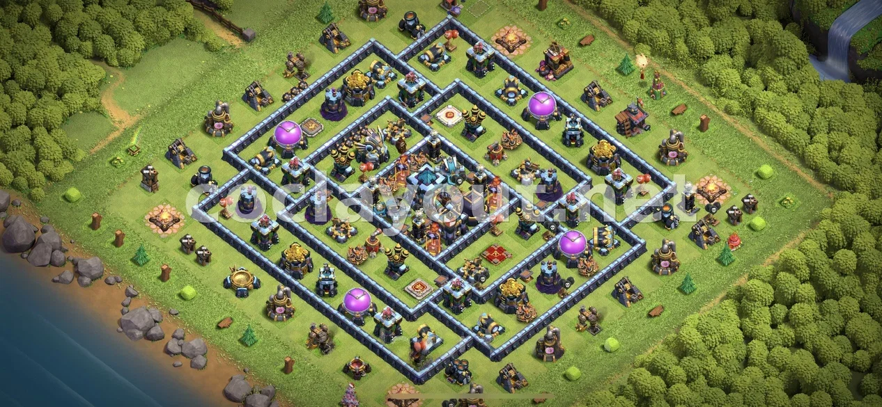 Millora el teu poble amb la base híbrida TH13 – previsualització del disseny TH13
