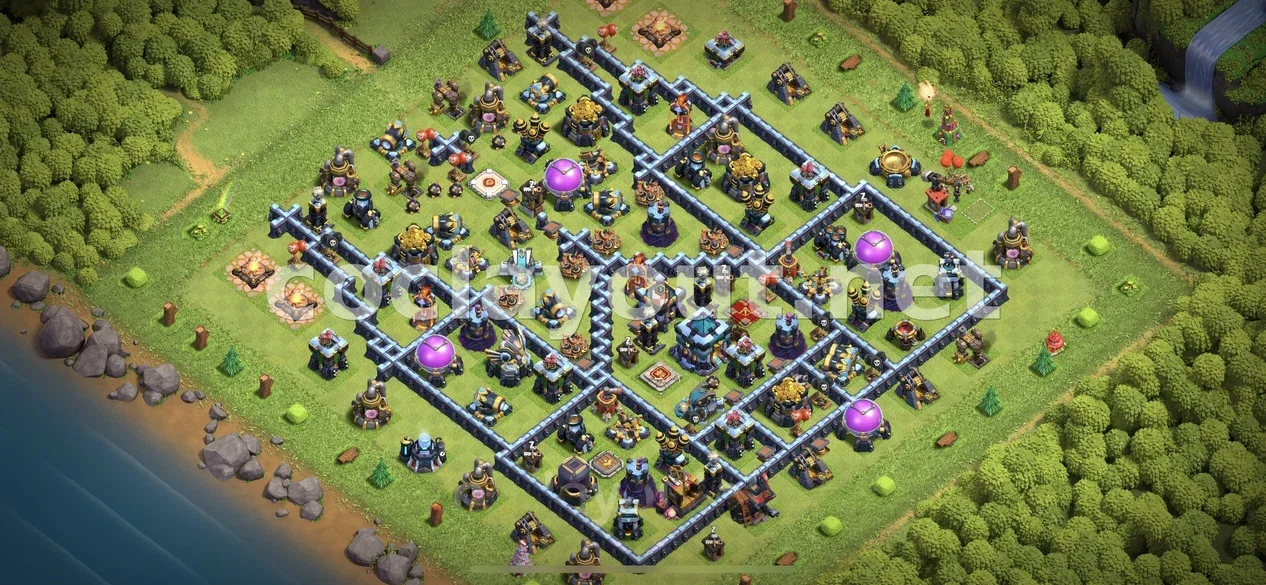 Disseny de base híbrida TH13 equilibrat – previsualització del disseny TH13