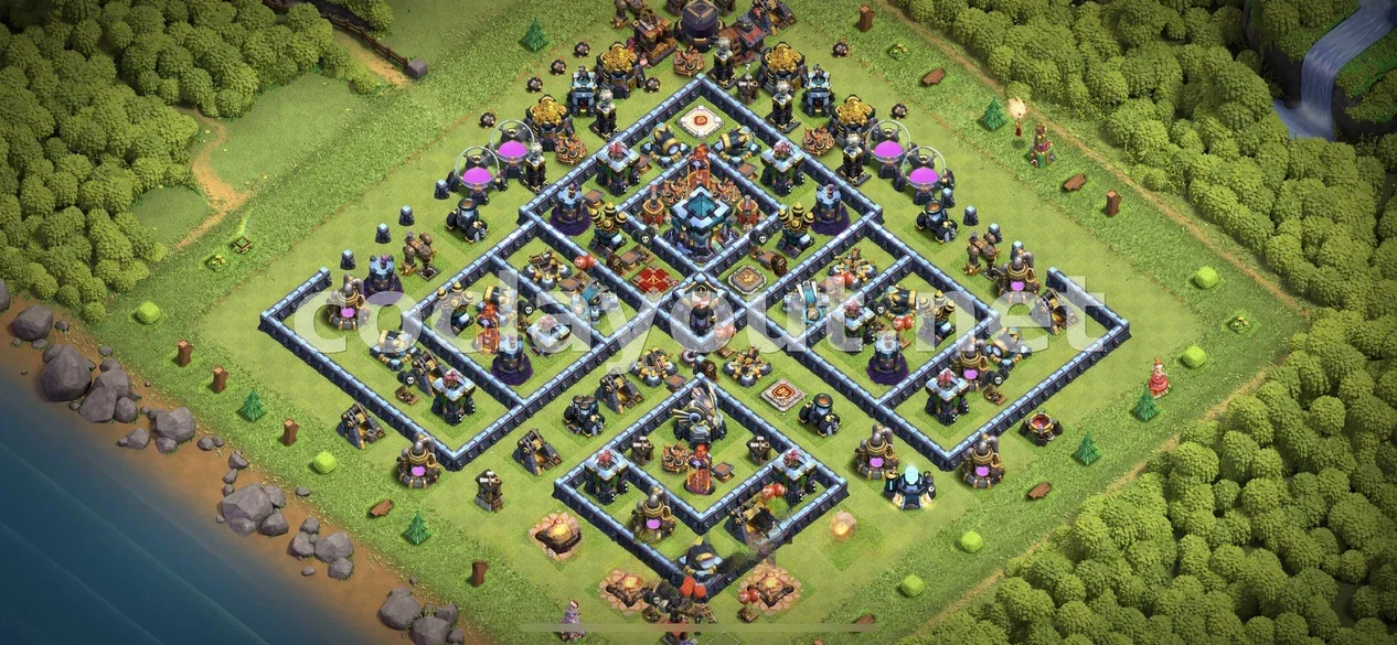 Millora la teva Defensa amb la Base Híbrida TH13 – previsualització del disseny TH13