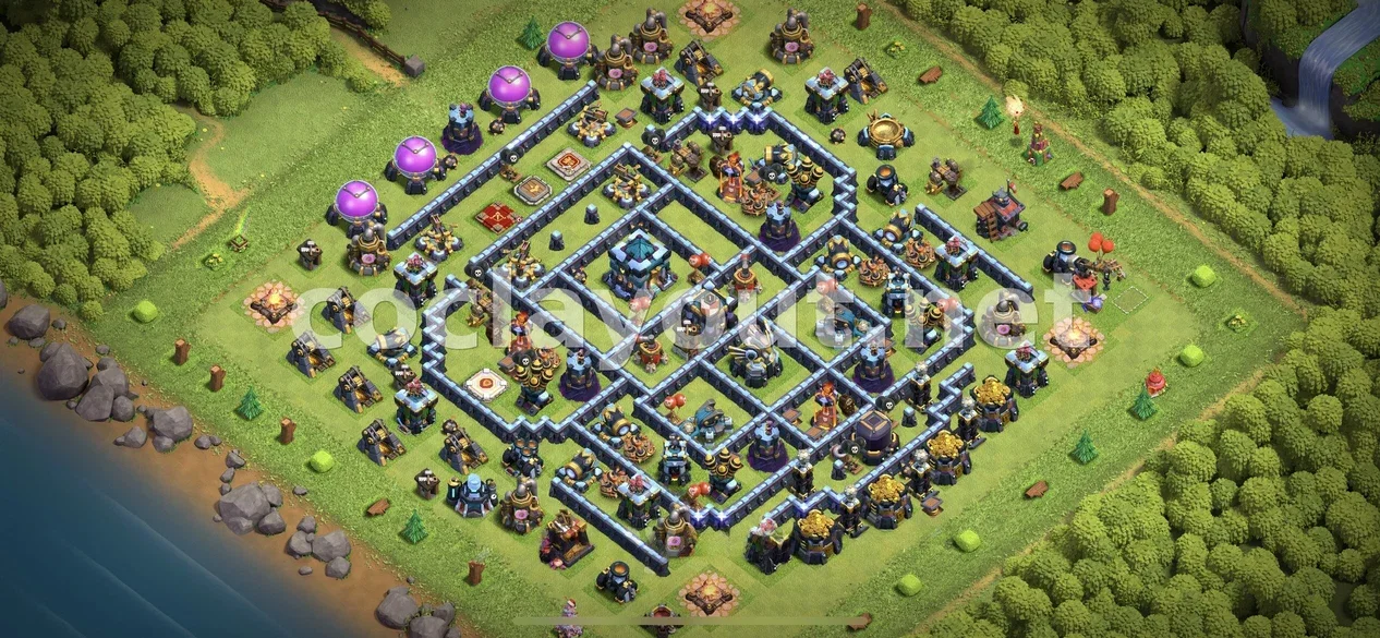 Millora el Teu Poble amb Base Híbrida TH13 – previsualització del disseny TH13