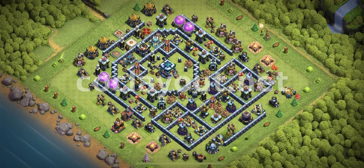 Millora el teu poble amb la base híbrida TH13 – previsualització del disseny TH13