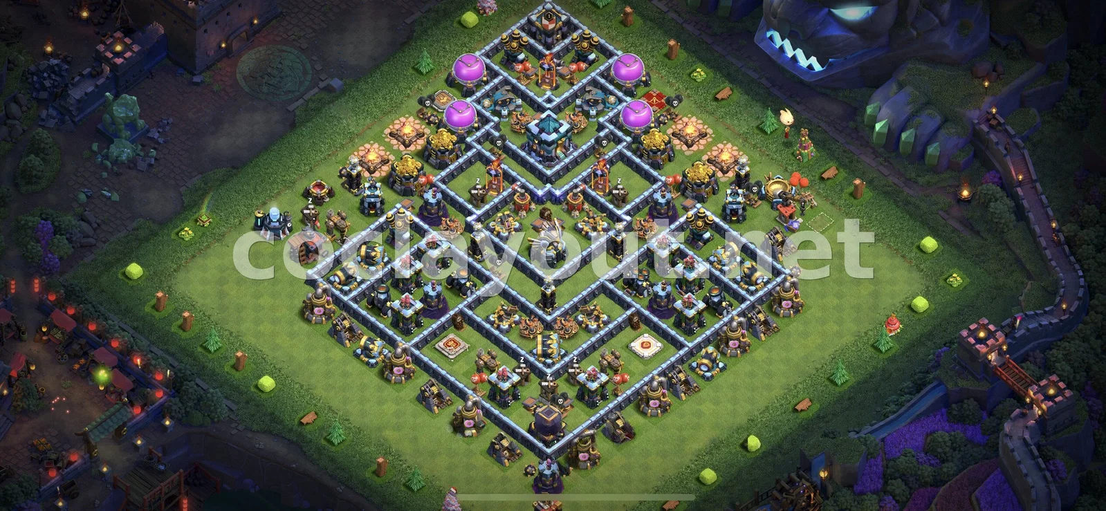 Millor Base Híbrida TH13 – previsualització del disseny TH13