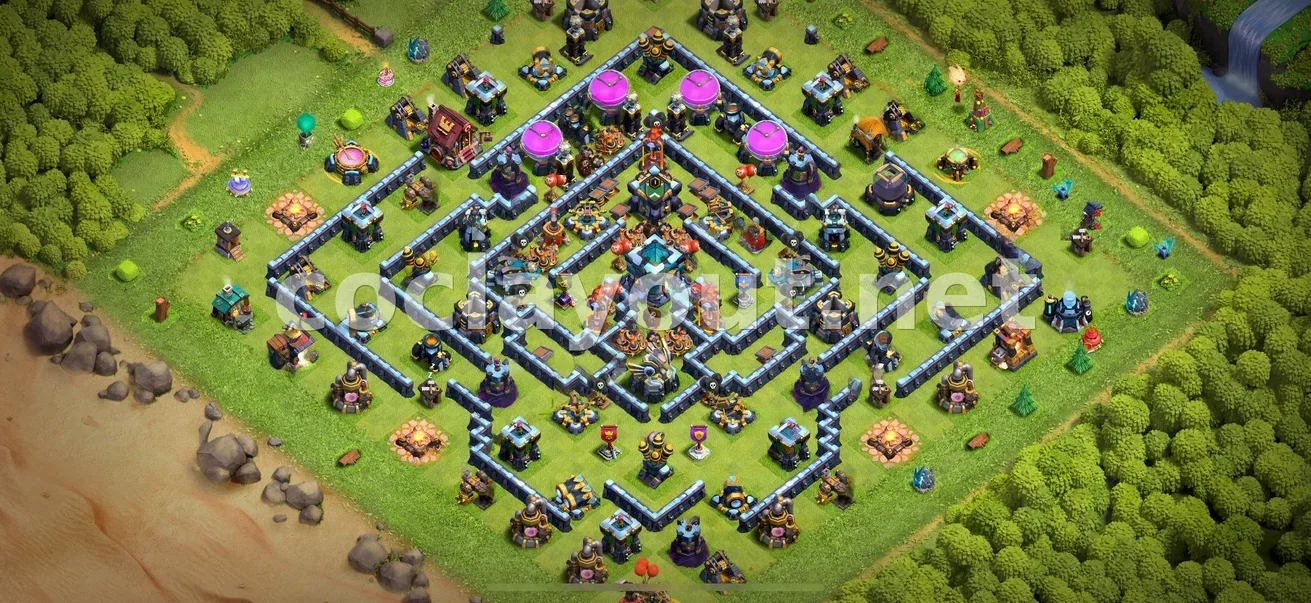Millora la Teva Defensa amb la Base Híbrida TH13 – previsualització del disseny TH13