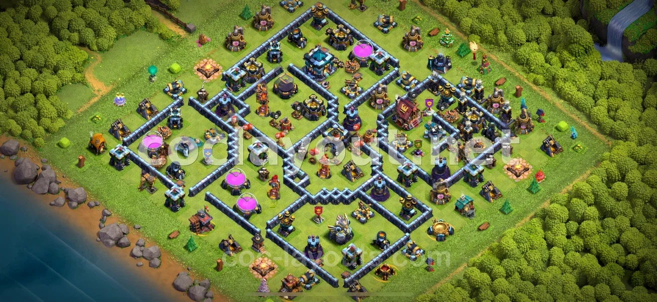 Best TH13 Farming Base Design – TH13 layout preview