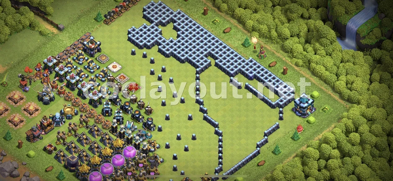 Disseny de base híbrida TH13 optimitzat – previsualització del disseny TH13