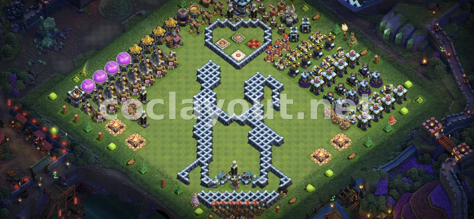 Base híbrida poderosa per a TH13 – previsualització del disseny TH13