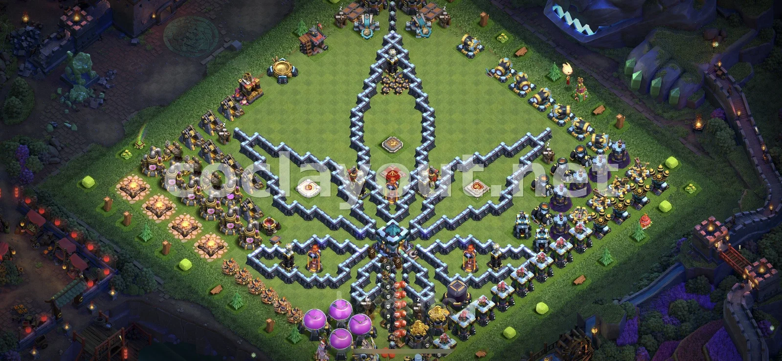 Millora la Teva Defensa amb la Base Híbrida TH13 – previsualització del disseny TH13