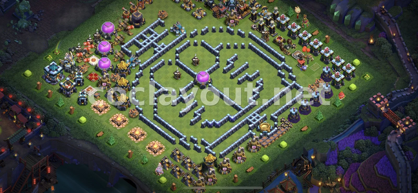 Aconsegueix Èxit amb la Base Híbrida TH13 – previsualització del disseny TH13