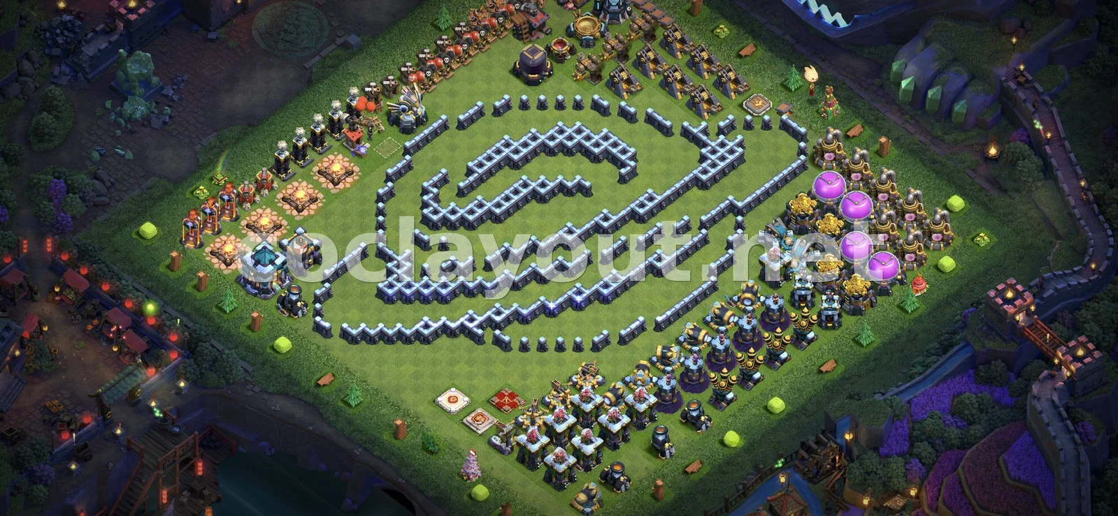 Guia Estratègica per a Base Híbrida TH13 – previsualització del disseny TH13