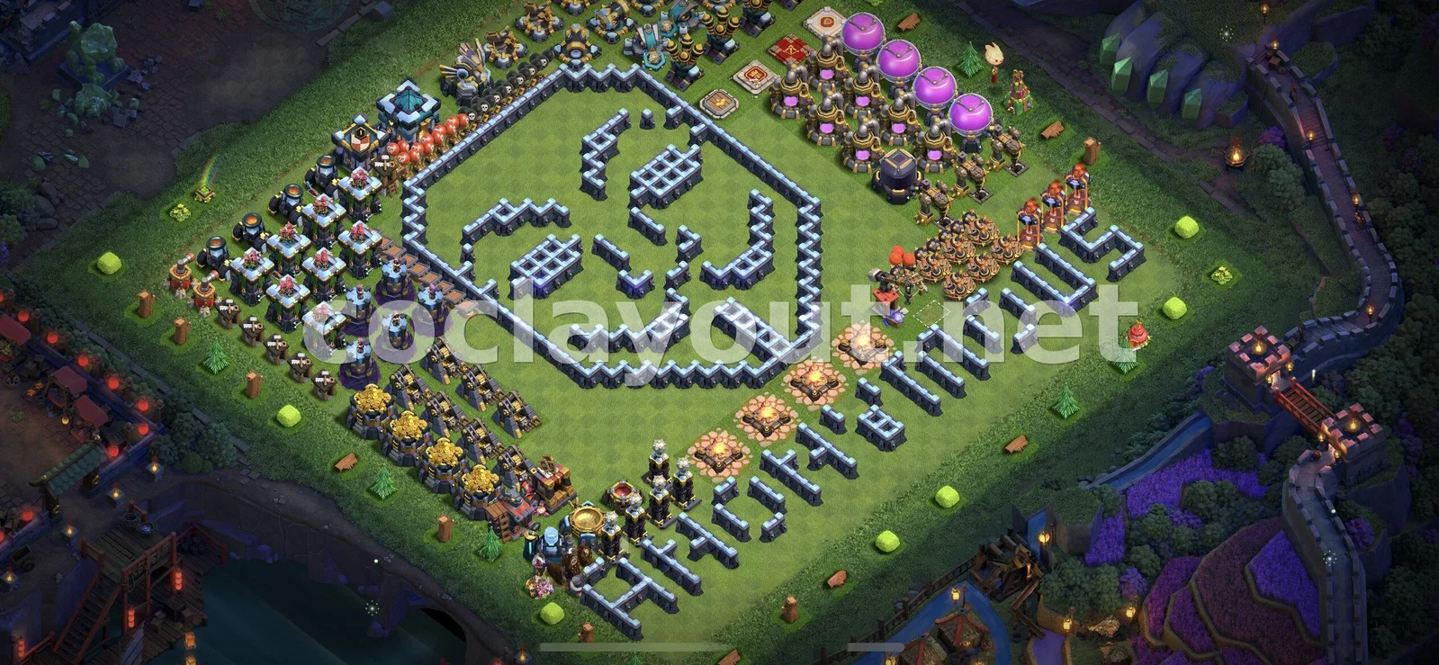 Domina el Joc amb Base Híbrida TH13 – previsualització del disseny TH13