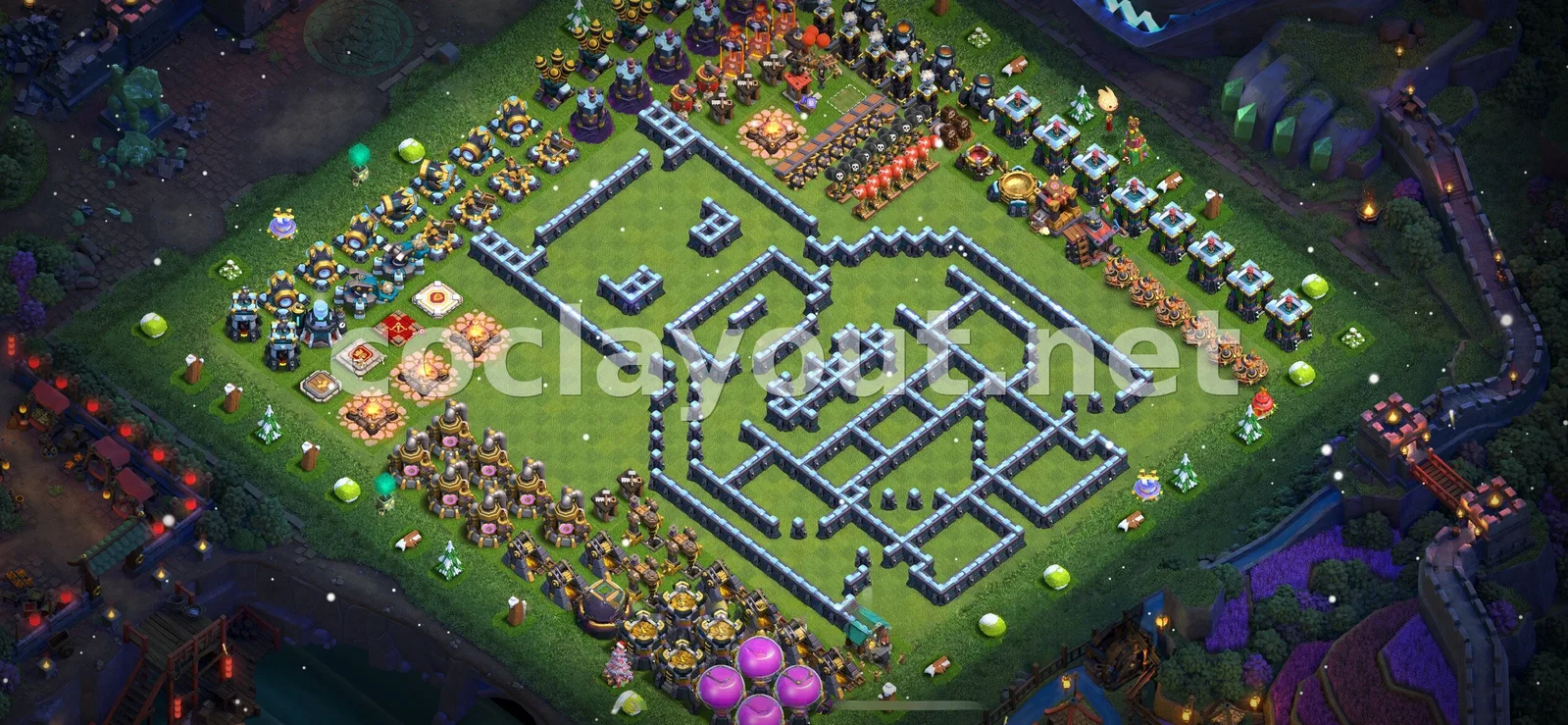Millora la Teva Defensa amb Aquesta Base Híbrida TH13 – previsualització del disseny TH13