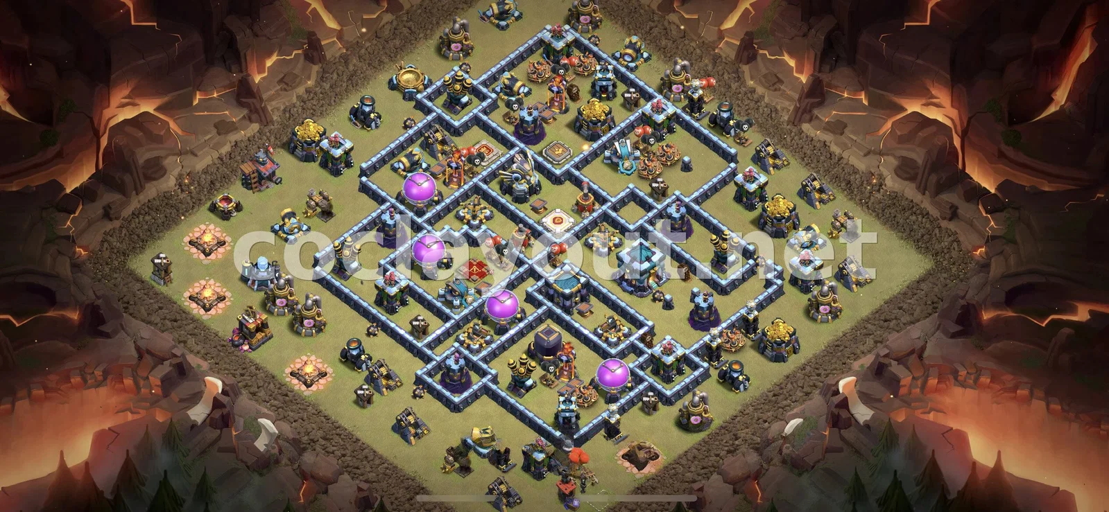 Maximiza tus guerras con el Diseño de Guerra TH13 – vista previa del diseño TH13