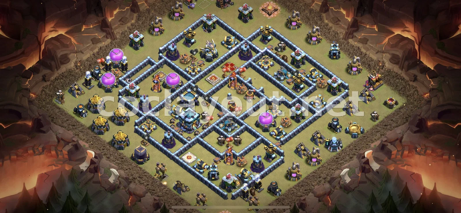 Estrategia de Diseño de Guerra TH13 – vista previa del diseño TH13